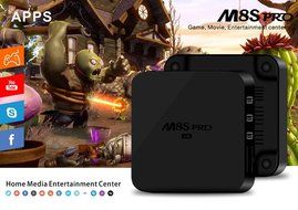 KOBWA M8S PRO 4K TV BOX Quad Core Android 5.1 2G/8G Kodi 16.1 Preinstalled Streaming Media Player Android Smart... N6