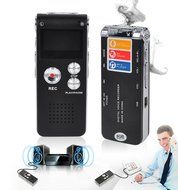 8GB Spy Mini USB Flash Digital Audio Voice Recorder 650Hr Dictaphone Telephone MP3 Player Rechargeable II13 N5