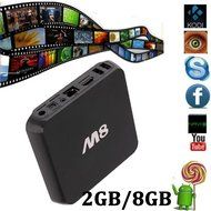 REDGO 2G/8G M8 Quad Core Android (Kit Kat 4.4) TV Box Streaming Media Player 1080p HD 4K WiFi XBMC KODI Smart...