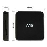 REDGO 2G/8G M8 Quad Core Android (Kit Kat 4.4) TV Box Streaming Media Player 1080p HD 4K WiFi XBMC KODI Smart... N3