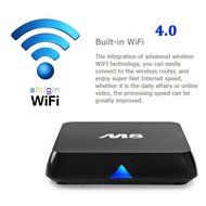 REDGO 2G/8G M8 Quad Core Android (Kit Kat 4.4) TV Box Streaming Media Player 1080p HD 4K WiFi XBMC KODI Smart... N5