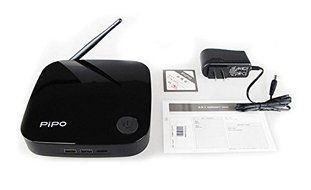 Pipo X6S Windows 10 4G/64G 1080P Quad Core Mini PC / internet streaming media player with built in 802.11ac Wi-Fi... N2