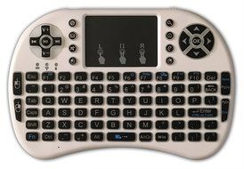 PH Direct 2016 White 2.4G Wireless Mini Keyboard with backlit for Smart TV Android Box PC USA