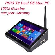 PIPO X8 Smart TV Box 7 Inch 1280x800 1080P Dual Boot Android 4.4 Windows 8.1 Mini PC Intel Z3736F Quad Core 2.16GHz...
