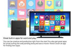 Amlogic S905X Quad Core Mali-450 GPU 1GB DDR3 8GB eMMC Plus 2.4GHZ WIFI Android TV Box Kodi 16.1 4K2K HD Decoding... N8