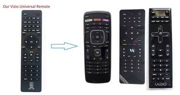 New Vizio XRT100 Universal Remote Control for All VIZIO BRAND TV, Smart TV - 1 Year Warranty N2