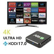Refresh Your Life Newest A96S Smart TV Box Android 6.0 Full Loaded Add-ons with KODI 17.0 Amlogic S905X Quad Core... N3