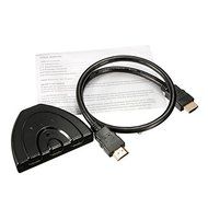 BephaMart 3 In 1 Out Port HDMI Auto 1080P Switch Splitter Switcher HUB Cable LCD HDTV Dock N6
