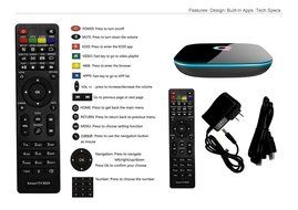 Q-Box Android 5.1 Smart Android TV BOX, S905 Quad Core 4K KODI 16.0 Sports Movies Streaming Player Bluetooth Enabled... N5