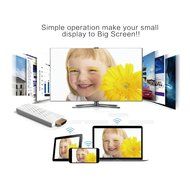 Generic WiFi HDMI TV Dongle White 1080P HD Display Wireless Receiver Support Miracast AirPlay DLNA N8