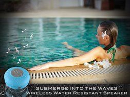 BOOMER Bluetooth Speaker B07, Waterproof Shockproof Dustproof Wireless Bluetooth Stereo Speaker Built-in Mic for... N6