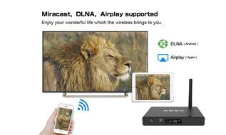 NPET A95X KING Android 1+8GB TV Box Rockchip RK3229 Quad-core Android 5.1 Streaming Media Player XBMC / Kodi 16.1... N5