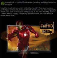 Kingzer U1A Android 4.0 TV Box Stick HDMI 1.2GHz WiFi HD 1080P/2160P Mini PC 4GB N2