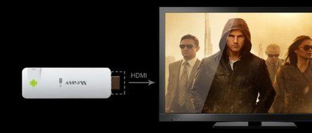 Kingzer U1A Android 4.0 TV Box Stick HDMI 1.2GHz WiFi HD 1080P/2160P Mini PC 4GB N3