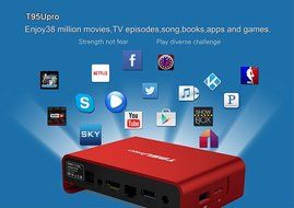 KOLOF T95U Pro Amlogic S912 OTT TV Box Android 6.0 KODI 16.1 Octa Core RAM 2G ROM 16G Streaming Media Player N8