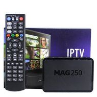Mag250 Set-Top Box IPTV with 3 Months Subscription 2300+ HD High Definition 1080 TV World Wide Channels and 10600...