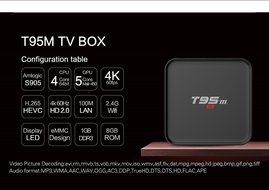 Android TV Box, CandyQ T95M Smart Streaming Media Player Pre installed Amlogic S905 Quad-core cortex-A53 Android... N3