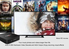 Android TV Box, CandyQ T95M Smart Streaming Media Player Pre installed Amlogic S905 Quad-core cortex-A53 Android... N4