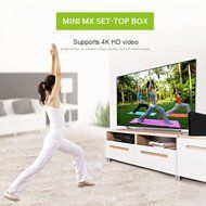 Mini MX TV Box Amlogic S905X Quad Core Android 6.0 64bit 4K VP9 H.265 Decoding Support 2.4GHz + 5.8GHz WiFi Bluetooth... N6