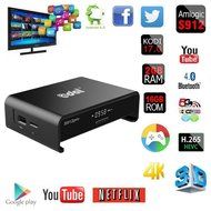 Spdoo S912pro 4K Android 6.0 TV Box Octa Core 2GB RAM 16GB Flash Dual Band Wifi 2.4GHz 5GHz Bluetooth 4.0 Internet...