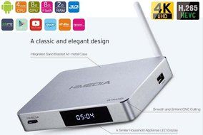 SUNKINFON High-end HiMedia Q5 PRO Quad Core Smart Android 5.1 TV Box: English Firmware Hisilicon Hi3798CV200,...