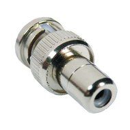 10 x RCA Female to BNC Male Connector Adapter Coax Cable