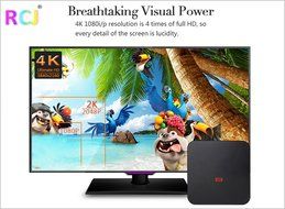 Smart TV Box Android Core 4k Kodi 16.0 Quad Core S905 Android 5.1 Amlogic Media 8g Hdmi With Keyboard N3