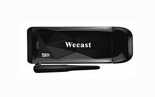 Yi Shun Ke Wireless with screen device Supported With the screen device HD wireless Media Player Black N2