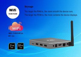 Joinwe-world TX8 Android 6.0 Amlogic S912 Octa core Set top box 2G 32G Android TV Box HDMI H.265 WIFI Media Player... N3