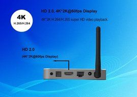 Joinwe-world TX8 Android 6.0 Amlogic S912 Octa core Set top box 2G 32G Android TV Box HDMI H.265 WIFI Media Player... N6