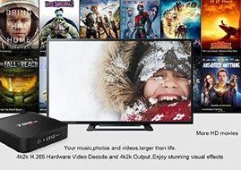 T95M android tv box Kodi Pre installed Amlogic S905 Quad-core cortex-A53 Android 5.1 1GB DDR3 RAM 8GB emmc Flash... N6