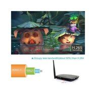 CS918 Android 4.4 Quad-Core WiFi 2/16GB KODI WIFI Smart TV Box Media Player N2