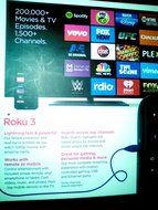 Roku 3, NEW 2014 Version, Model #4200rw, Includes Remote and Headphones, $5 Vudu Credit Included N2