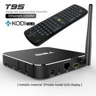 T95 Fully Loaded KODI Android 5.1 Smart TV Box Amlogic S905 Quad Core 1GB/8GB Built in WiFi Metallic Material...
