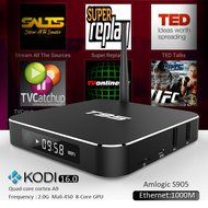 T95 Fully Loaded KODI Android 5.1 Smart TV Box Amlogic S905 Quad Core 1GB/8GB Built in WiFi Metallic Material... N2
