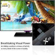 Fxexblin X99 Tv Box Amlogic S912 Android 6.0 2G/16G KODI Supports 2.4G/5G Dual Band Wifi 4K HD Output Bluetooth... N4