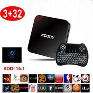 Xgody 3GB RAM 32GB ROM M8 Plus New Smart TV Box Amlogic S905 Quad-Core Android 5.1 Kodi 16.1 Pre-fully Loaded...