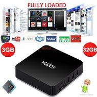 Xgody 3GB RAM 32GB ROM M8 Plus New Smart TV Box Amlogic S905 Quad-Core Android 5.1 Kodi 16.1 Pre-fully Loaded... N10
