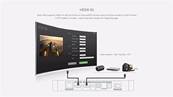 Vipwind ZIDOO X9S TV BOX Android 6.0 + OpenWRT(NAS) Realtek RTD1295 2G/16G 802.11ac WIFI Bluetooth 1000M LAN Media... N8