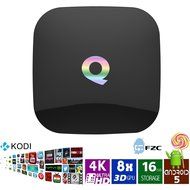 Newest High-end Android TV box Quad Core 2GB RAM 16GB ROM Android5.1 Dual wifi 2.4/5G 4K H.265 Bluetooth 4.0 Pre-installed...