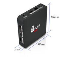 2016 New BM8 PRO 8 Core TV BOX Pinwheel Amlogic S912 octa core Android 6.0 64bit Dual Wifi Fully loaded unlocked... N4