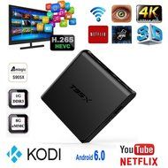 HUBEE T95X TV Box Android 6.0 Marshmallow Amlogic S905X 64bit Quad Core 1G 8G XBMC Kodi 16.1 Ultra HD 4K 60fps... N2