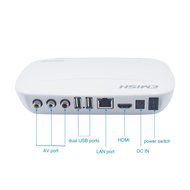 EMISH X700 Android 4.4 Quad-core smart TV Box Pro Media Player support with XBMC Wifi Facebook Skype Twitter MSN... N7