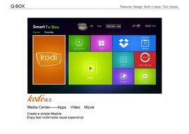 RiSheng Q-Box Android TV Box Amlogic S905 Quad Core Streaming Media Player 2G+16G Memory Support Dual Band Wifi... N7