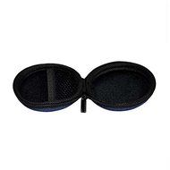 BephaMart KZ Blue Round Zipper Earphone Case Earbuds Hard Storage Carrying Pouch Bag SD Memory Card Box N5