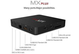 Olayer MX Plus TV Box Amlogic S905 Quad Core Android 5.1.1 2.4G WiFi HD 2.0 1GB 8GB Google TV Player With 3 USB... N7