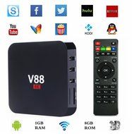 Wayer V88 Rockchip 3229 Quad Core Android 5.1 TV Box 1.5GHZ 1GB/8GB KODI Fully Online Loaded with Sports/3D Movies...