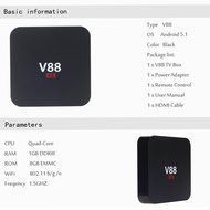 Wayer V88 Rockchip 3229 Quad Core Android 5.1 TV Box 1.5GHZ 1GB/8GB KODI Fully Online Loaded with Sports/3D Movies... N3