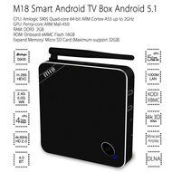 Coper M18 Amlogic S905 4K Quad Core Android 5.1 TV Box Fully Loaded 2/16G WIFI N5