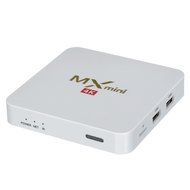 Eachbid MX S905 Quad Core 1GB 8GB Fully Loaded Smart Android TV Box 4k Free Live Sports Movies White US Standard N5